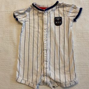 9 mos boys MVP baseball onesie